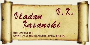 Vladan Kašanski vizit kartica